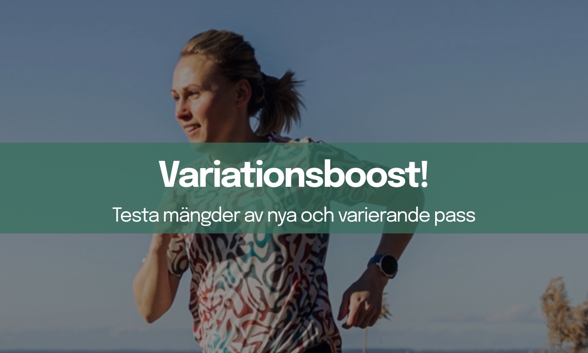 Variationsboost, träningsprogram